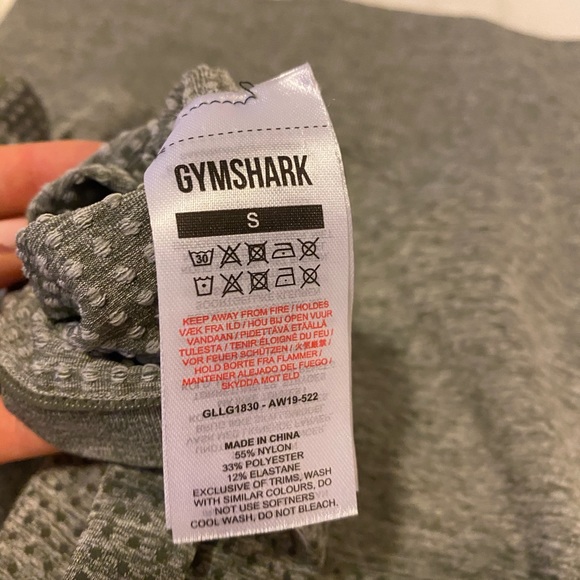 Gymshark Vital Seamless Khaki Marl - Picture 6 of 7